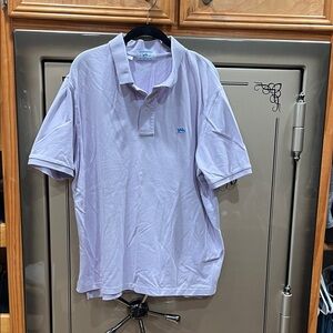Southern Tide Lavender Polo Shirt